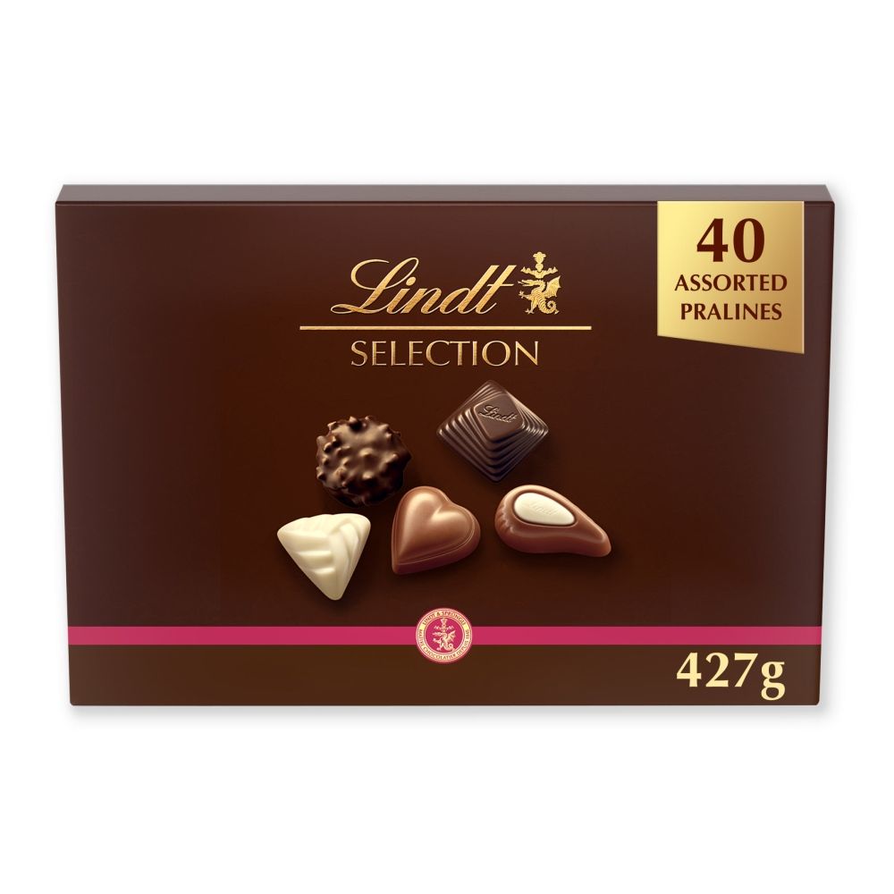 Lindt Selection Assorted Chocolate Box - Chocolat de Noël - 427g