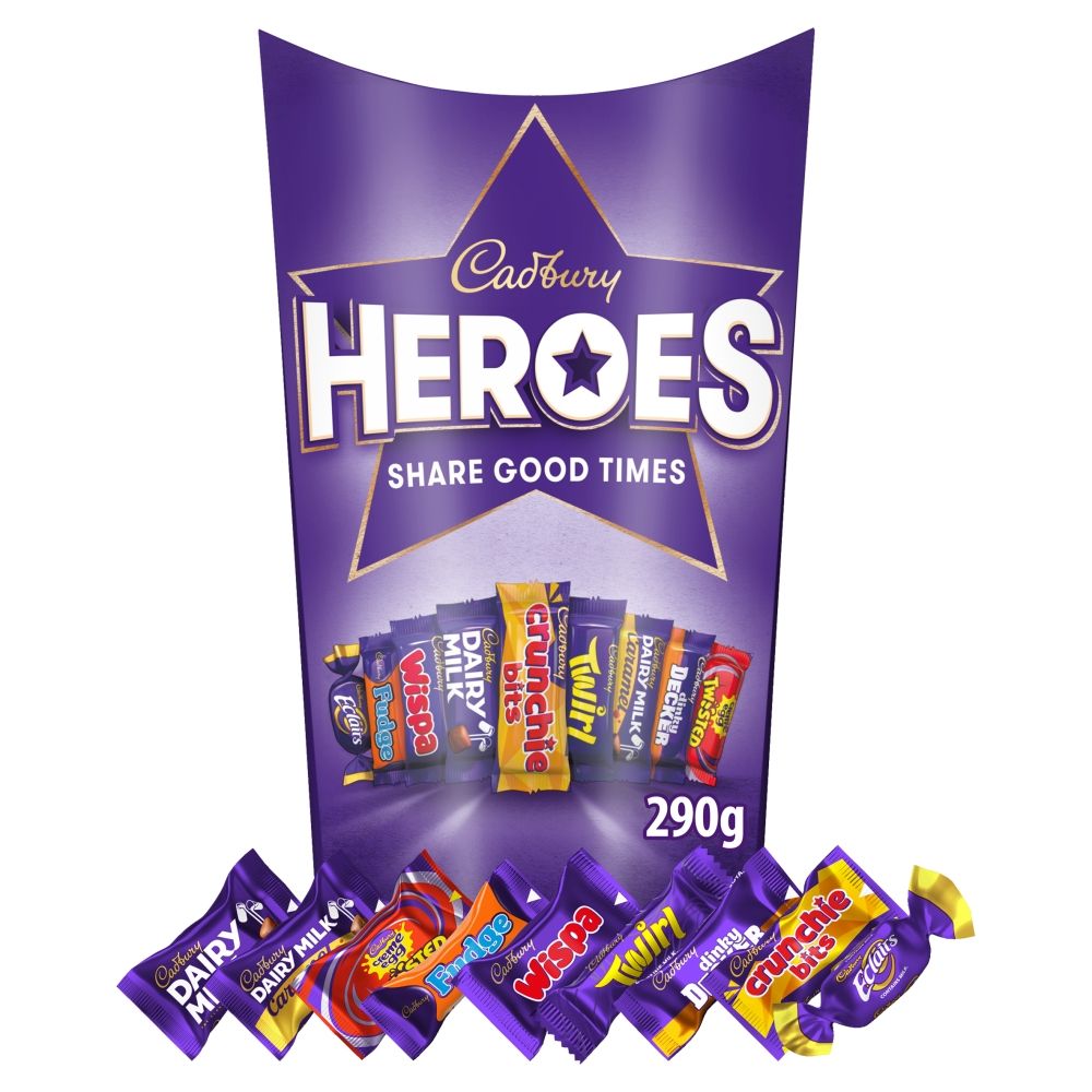 Cadbury Heroes Chocolate Box - Chocolat de Noël - 290g