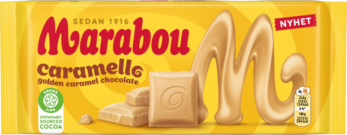 Marabou Caramello - Chocolat Suédois - 3,04kg