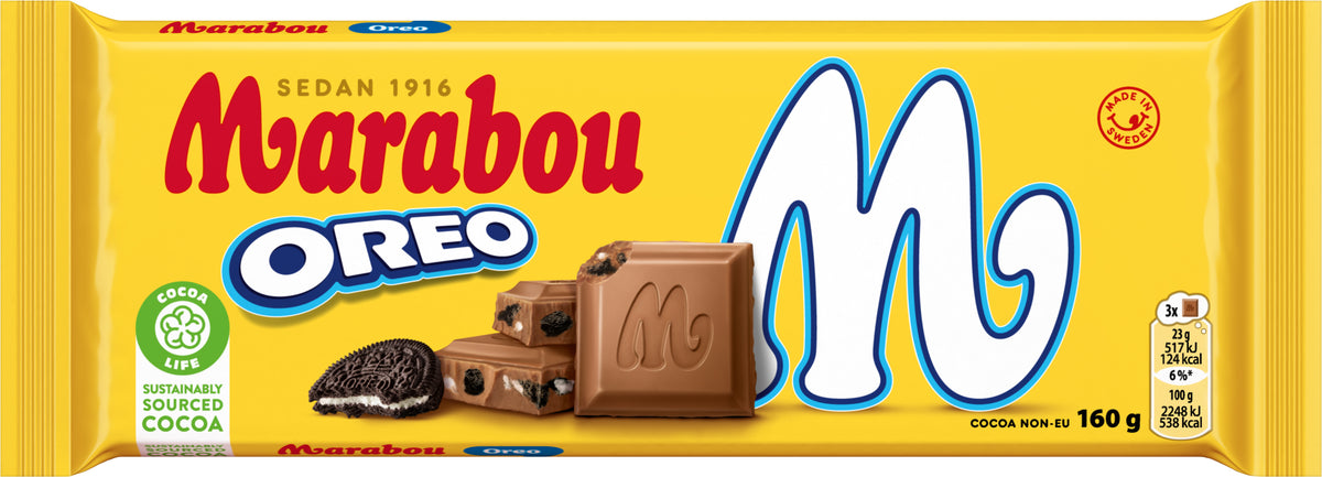 Marabou Oreo - Chocolat Suédois - 2,4kg