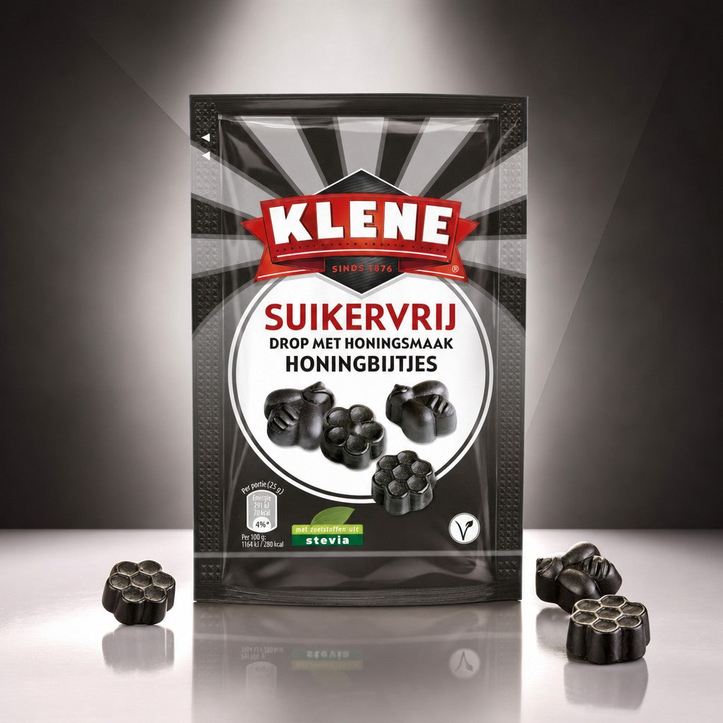 Abeilles Miel Réglisse à la Stévia sachets - Klene - 12x110g