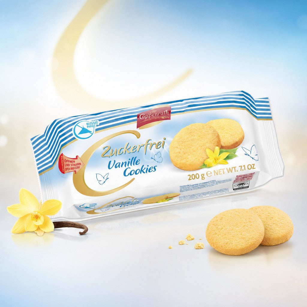 Cookies Vanille sans sucre ajouté - Coppenrath - 7x200g