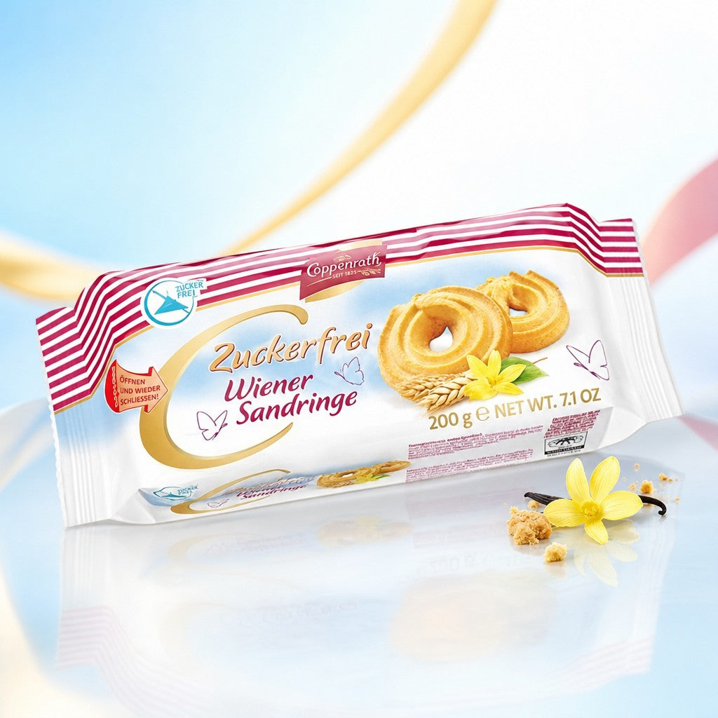 Sablés Viennois sans sucre ajouté - Coppenrath - 7x200g