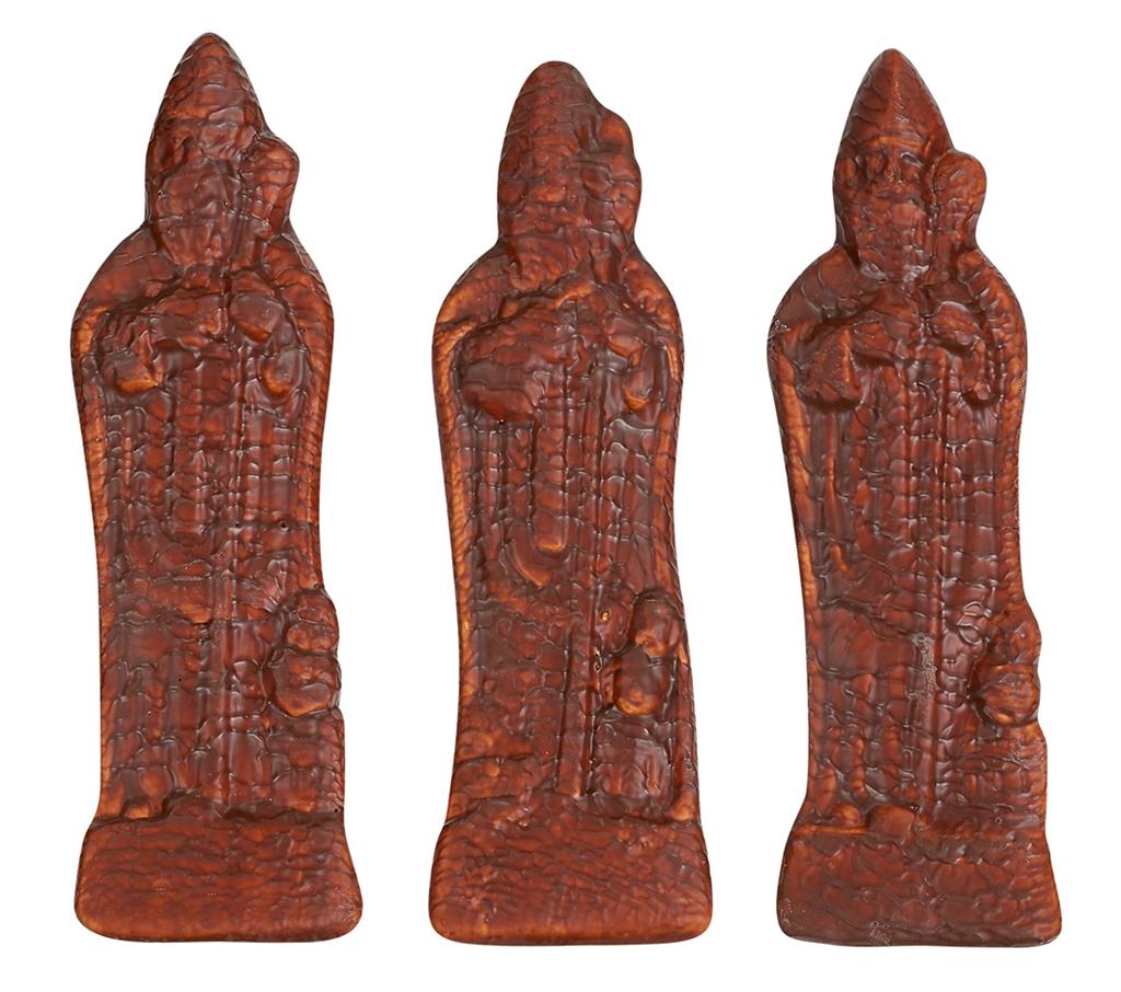Saint-Nicolas Guimauve Enrobés Chocolat 15cm - Etna - 36 pièces