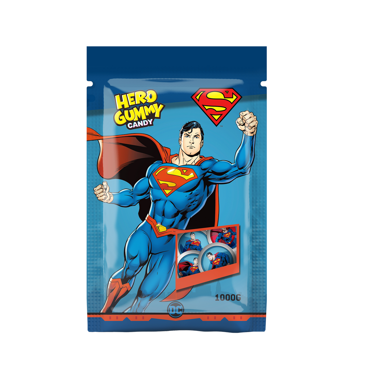 Hero Gummy Superman - Bonbons Suédois - 1kg