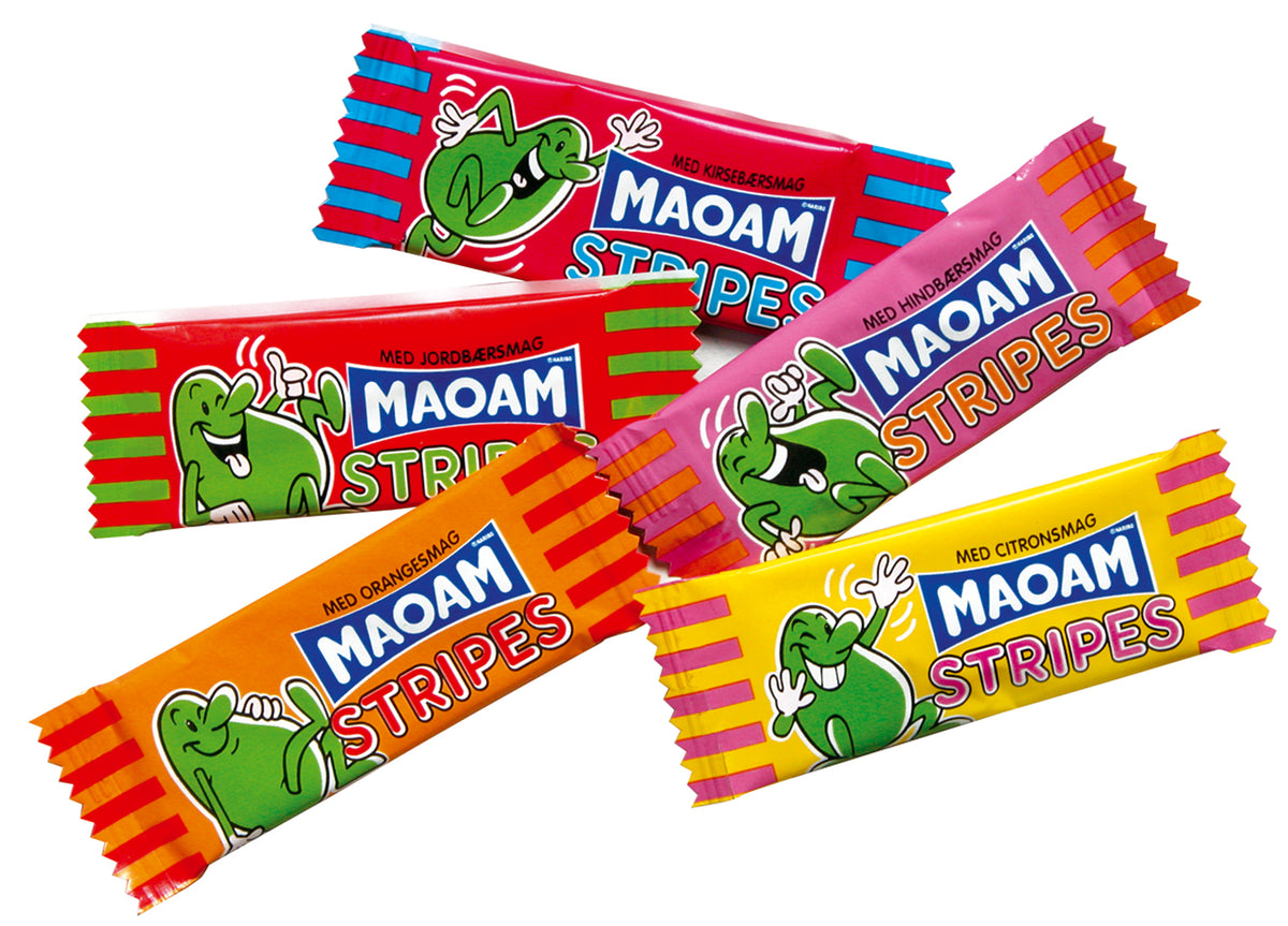 MAOAM Stripes - Bonbons Suédois - 4kg