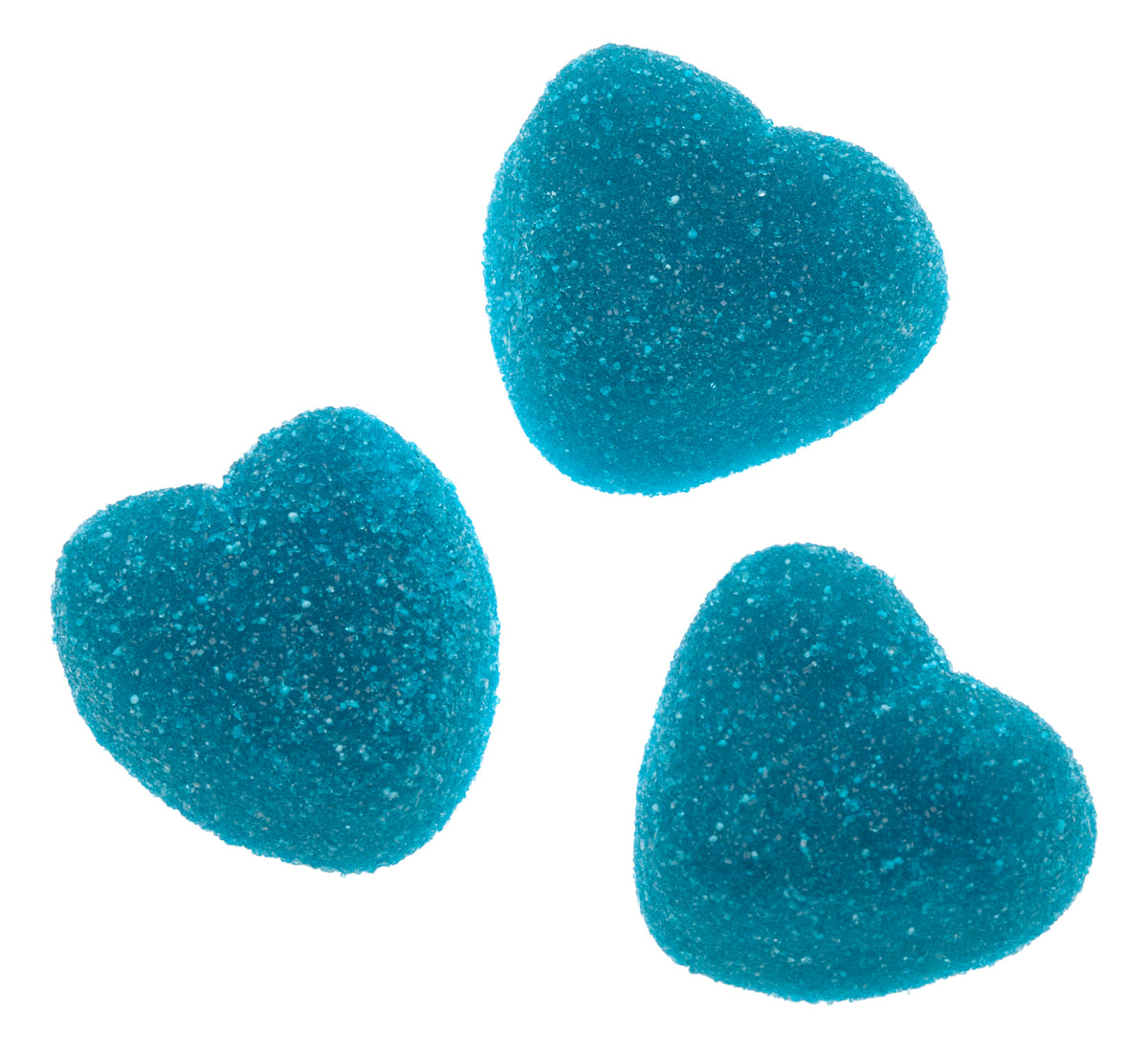 Coeurs Blue Razz - Bonbons Suédois - 1kg