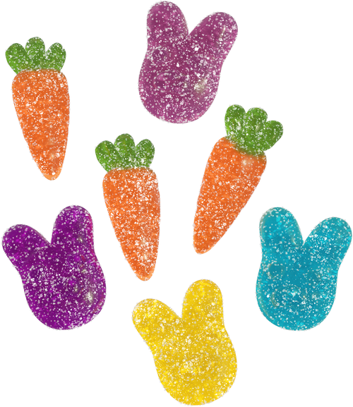 Lapins & carottes - Bonbons Suédois - 3kg