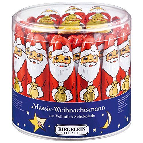 Riegelein Milk Chocolate Santa Drum - Chocolat de Noël - 65 x 12g (812g)