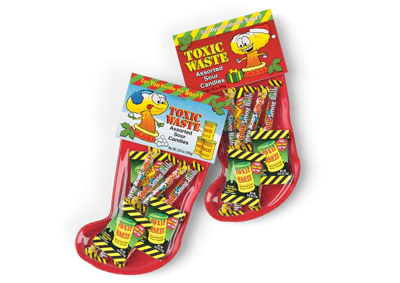 Toxic Waste Christmas Stocking - Bonbons de Noël - 104g