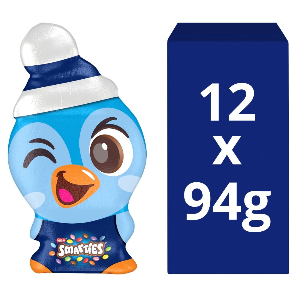Smarties Penguin Milk Chocolate Christmas Figure - Chocolat de Noël - 94g