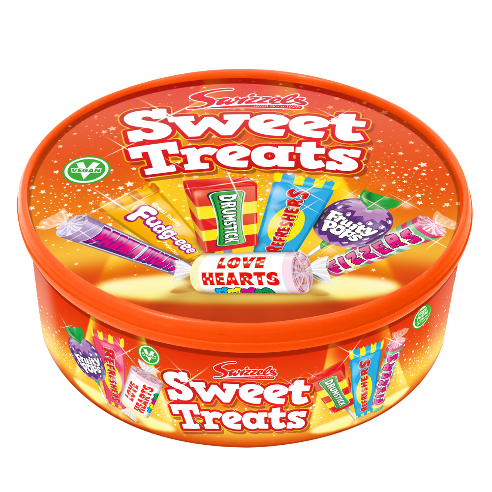 Swizzels Sweet Treats Tub - Bonbons de Noël - 600g
