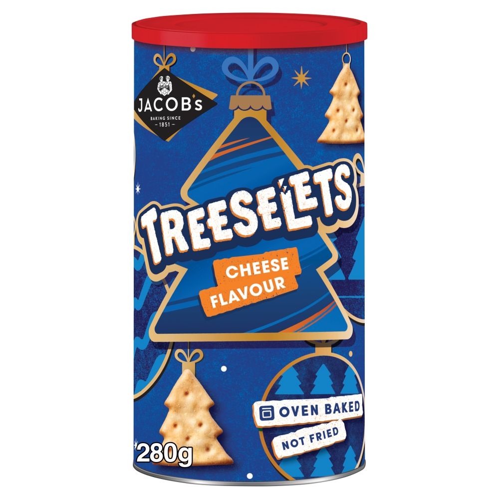 Jacob's Treeselets Caddy - Bonbons de Noël - 6 x 280g (1,68kg)