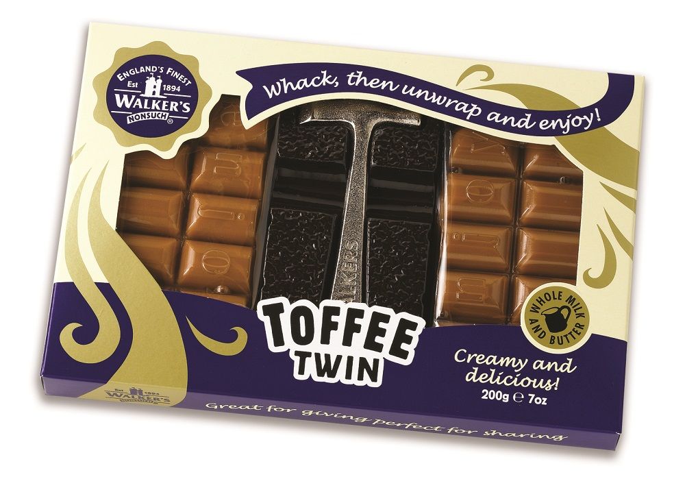 Walker's Nonsuch Toffee Twin Hammer Pack - Bonbons de Noël - 200g