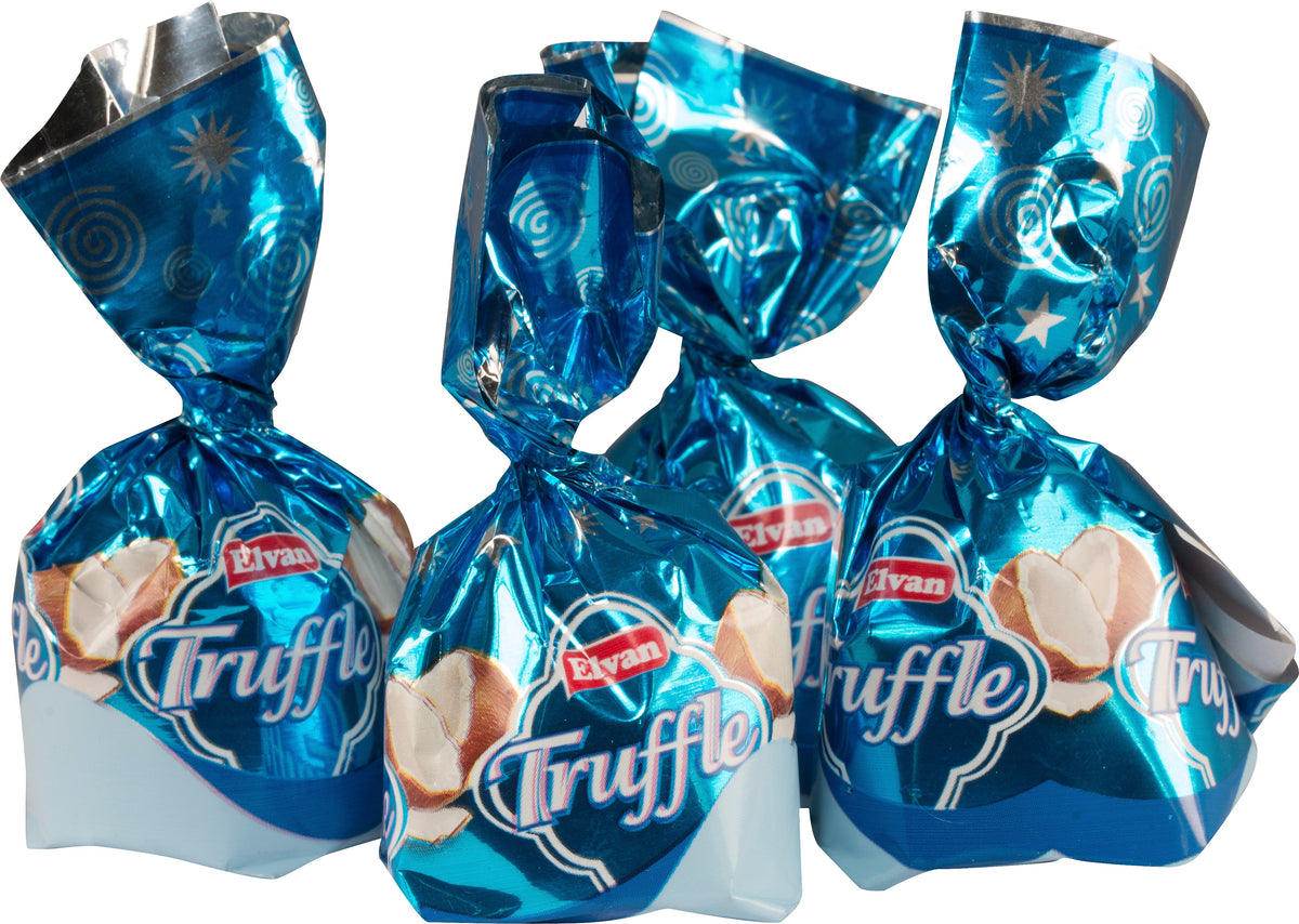 Truffes coco emballées - Bonbons Suédois - 1kg
