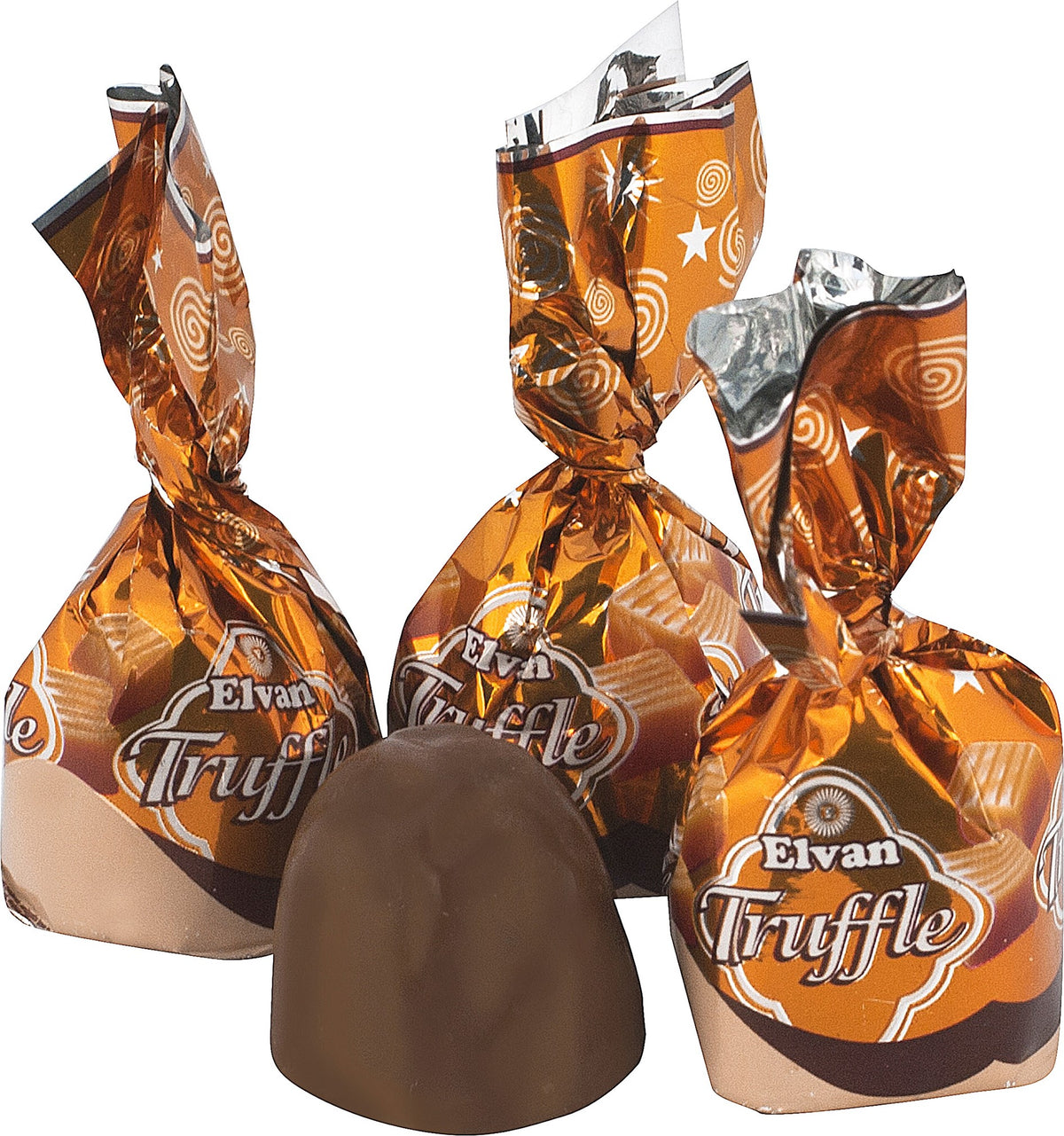 Truffes caramel emballées - Bonbons Suédois - 1kg