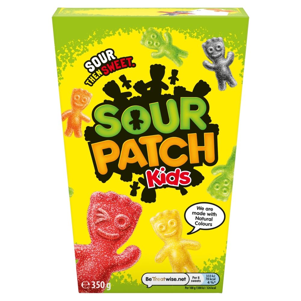 Sour Patch Kids Fruit Flavour Gums - Bonbons de Noël - 350g