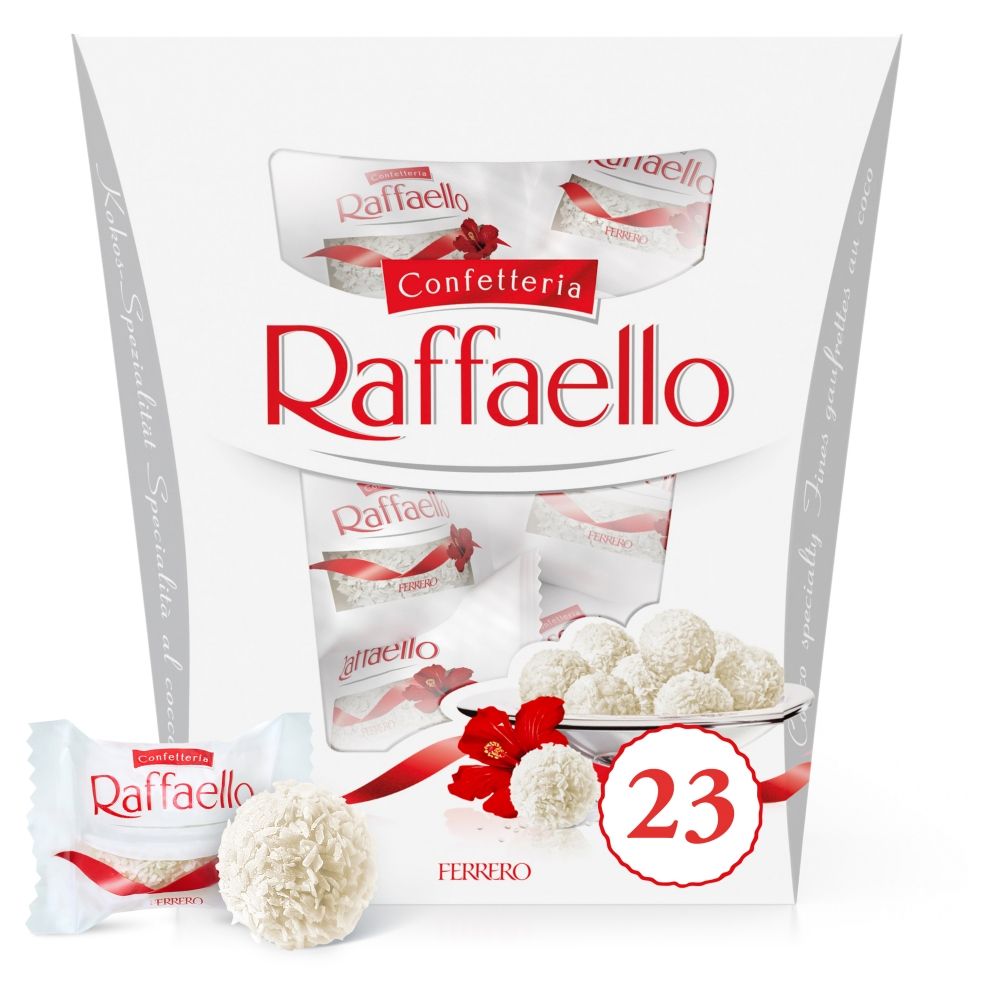 Raffaello Coconut and Almond Pralines Gift Box - Chocolat de Noël - 230g