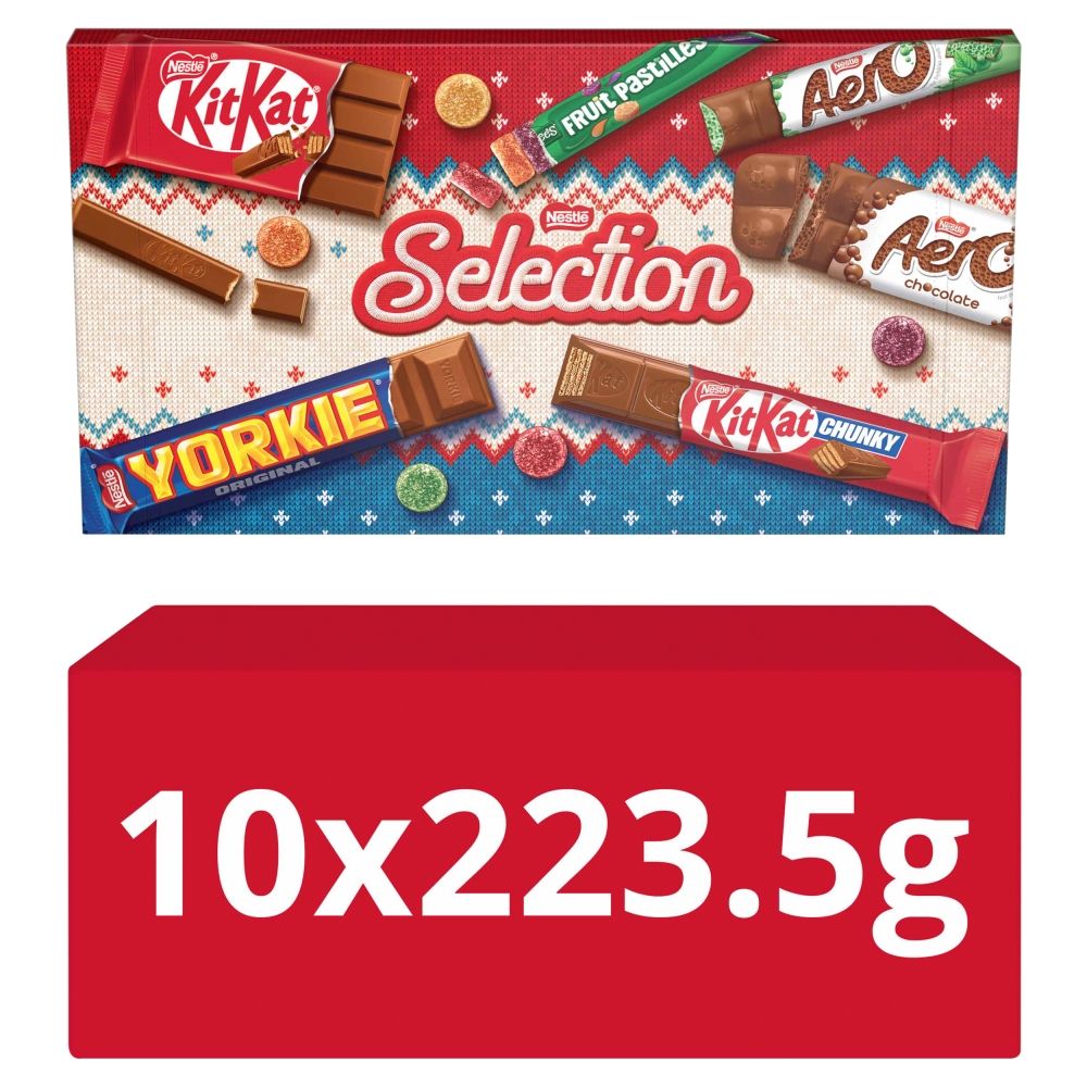 Nestlé Christmas Chocolate Selection Box - Chocolat de Noël - 9 x 224g (2,01kg)
