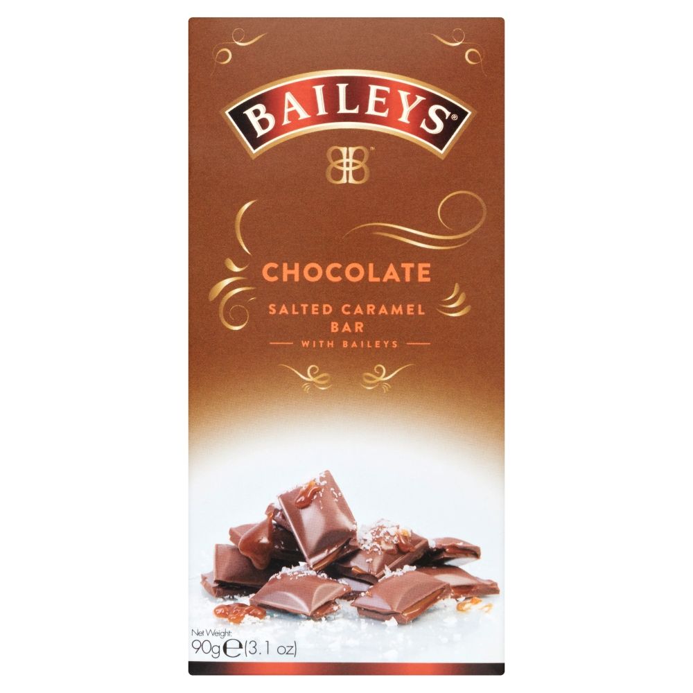 Baileys Chocolate Salted Caramel Bar with Baileys - Chocolat de Noël - 15 x 90g (1,35kg)