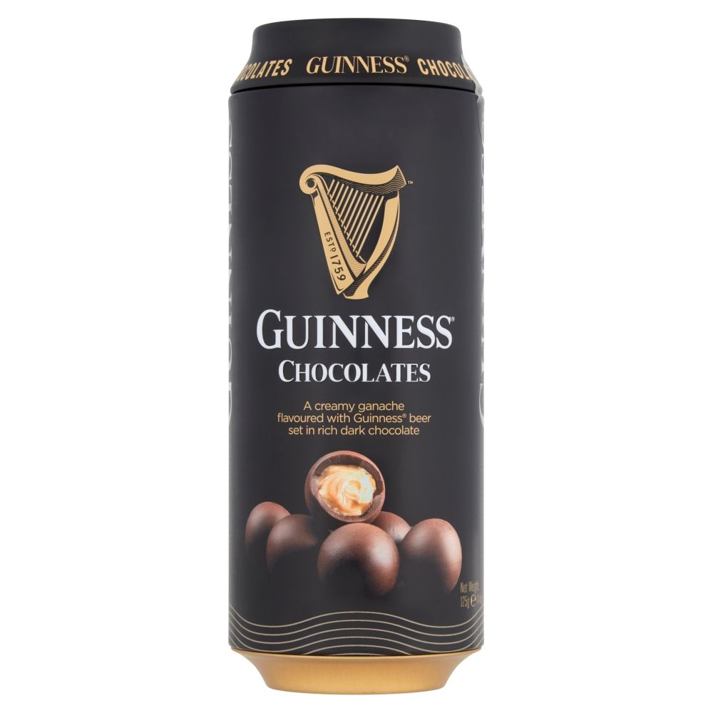 Guinness Dark Chocolate Truffles Can - Chocolat de Noël - 125g