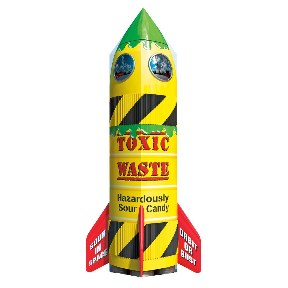 Toxic Waste Rocket - Bonbons de Noël - 126g