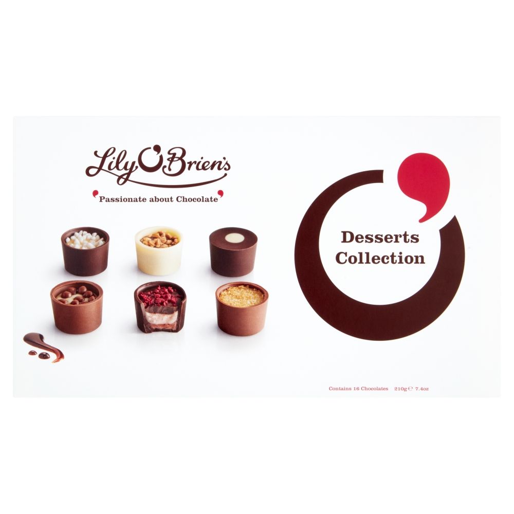 Lily O'Brien's Desserts Collection - Chocolat de Noël - 210g