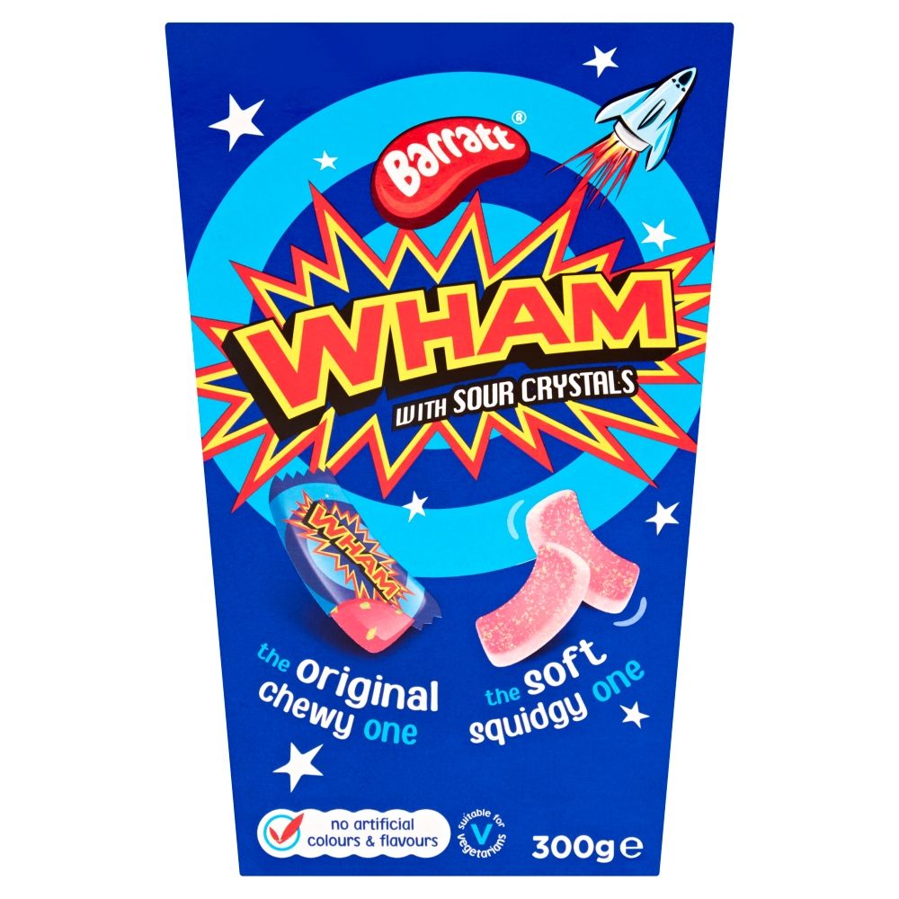 Barratt Wham with Sour Crystals - Bonbons de Noël - 300g