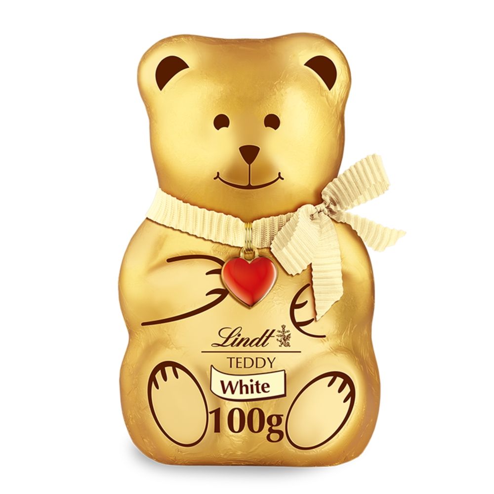 Lindt Teddy Christmas White Chocolate - Chocolat de Noël - 100g