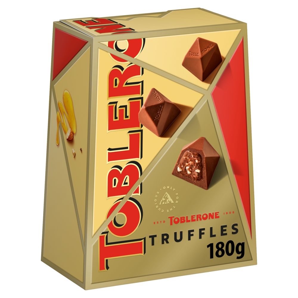 Toblerone Truffles Chocolate Gift Box - Chocolat de Noël - 180g