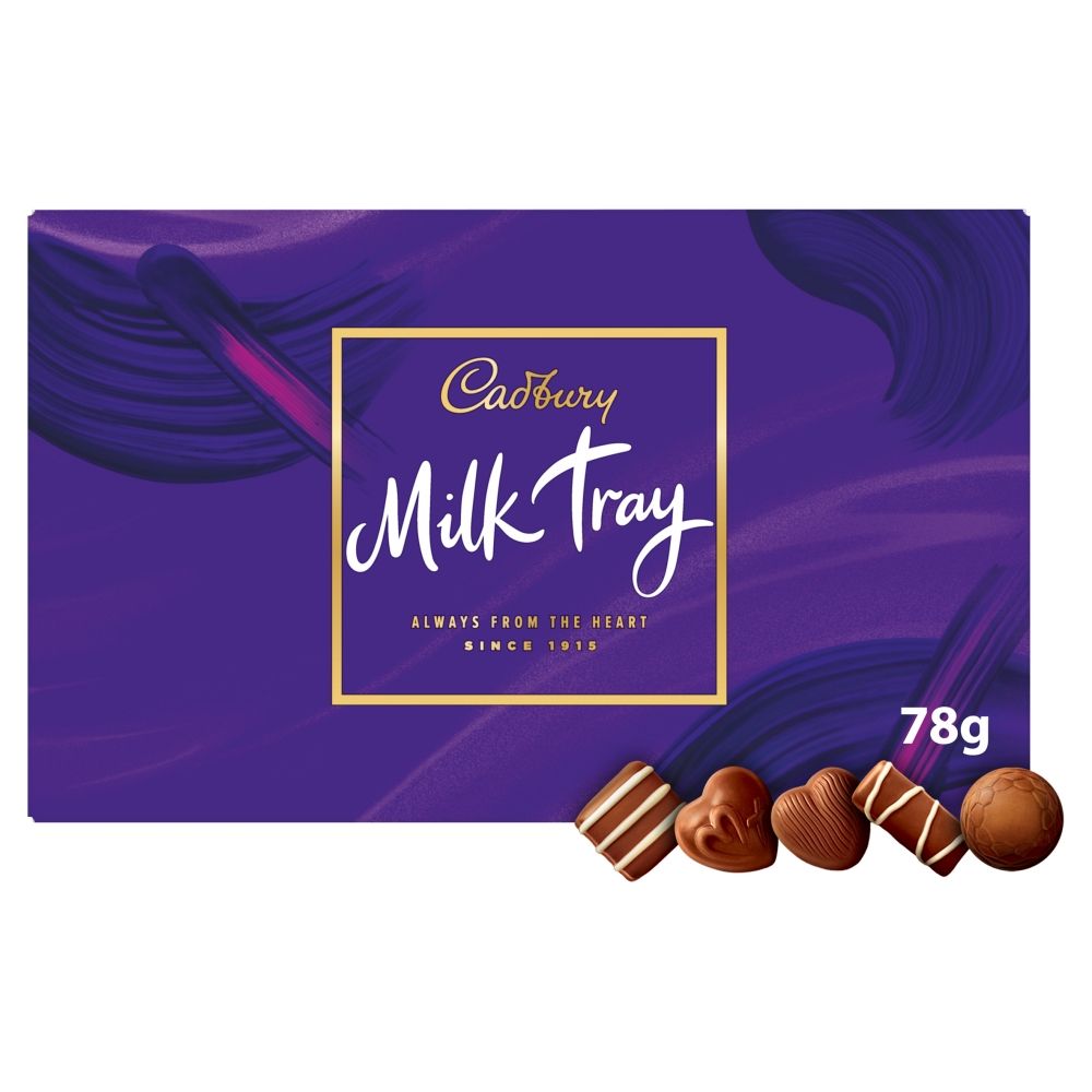 Cadbury Milk Tray Chocolate Box - Chocolat de Noël - 22 x 78g (1,72kg)