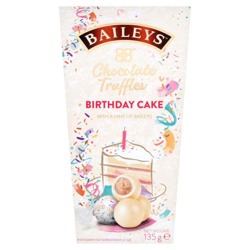 Baileys Chocolate Truffles Birthday Cake - Chocolat de Noël - 135g