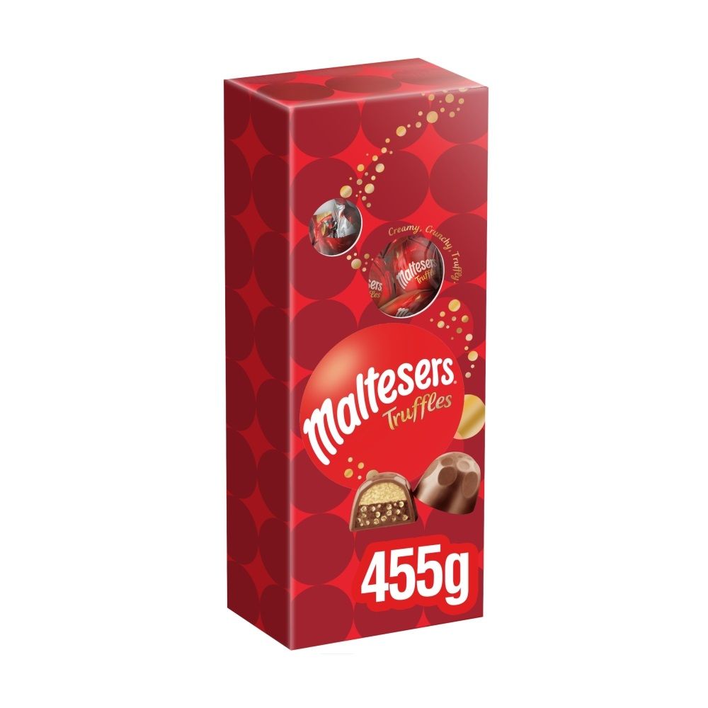 Maltesers Truffles Chocolate Party Gift Box - Chocolat de Noël - 455g