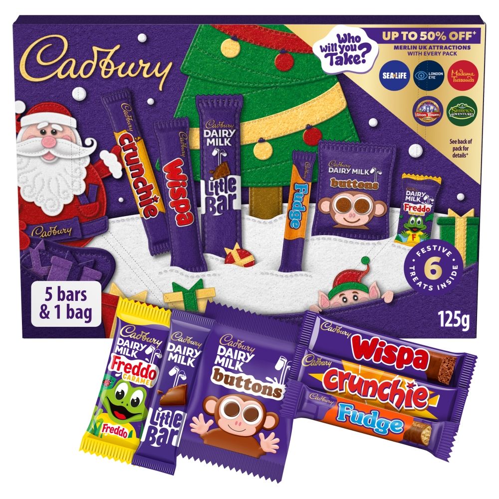 Cadbury Chocolate Selection Box - Chocolat de Noël - 10 x 125g (1,25kg)