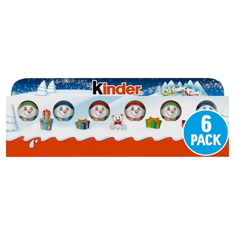 Kinder Milk Chocolate Christmas Mini Figures - Chocolat de Noël - 90g