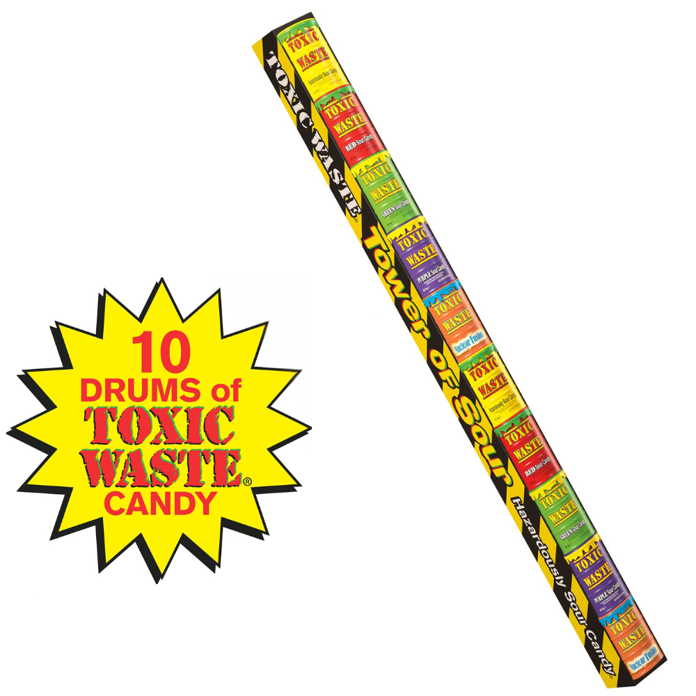 Toxic Waste Tower Of Sour Box - Bonbons de Noël - 420g