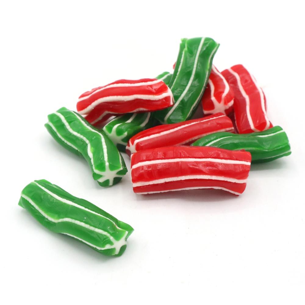Kingsway Green & Red Poles Bag - Bonbons de Noël - 2kg