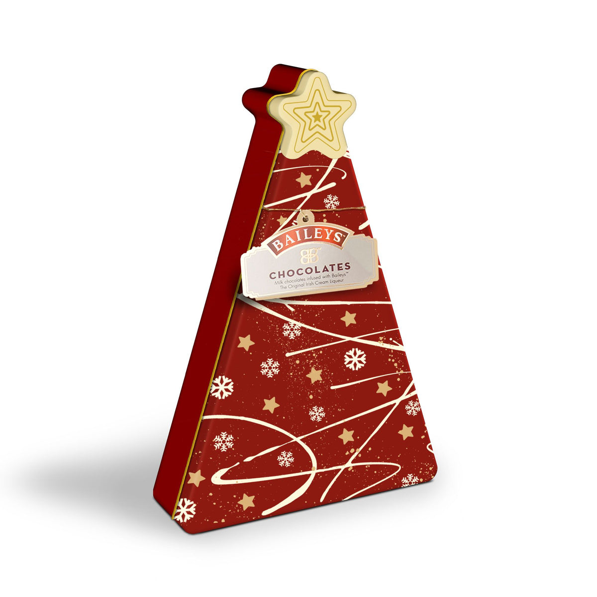 Baileys Chocolates Christmas Tree Tin - Chocolat de Noël - 228g