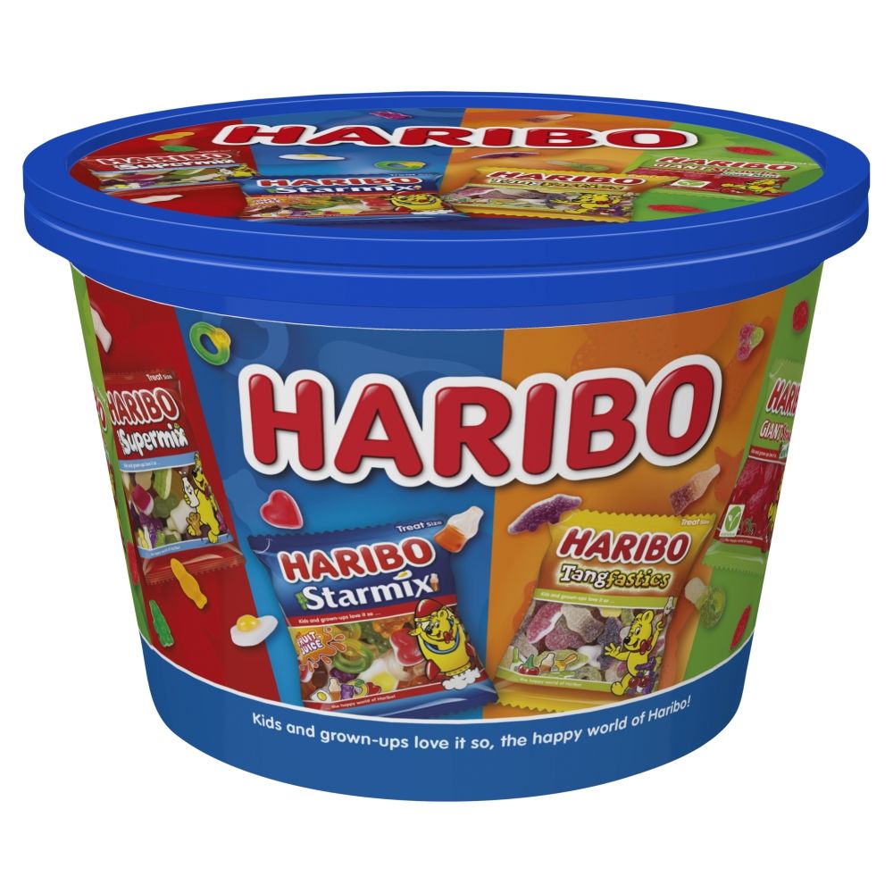 Haribo Sharing Tub - Bonbons de Noël - 600g