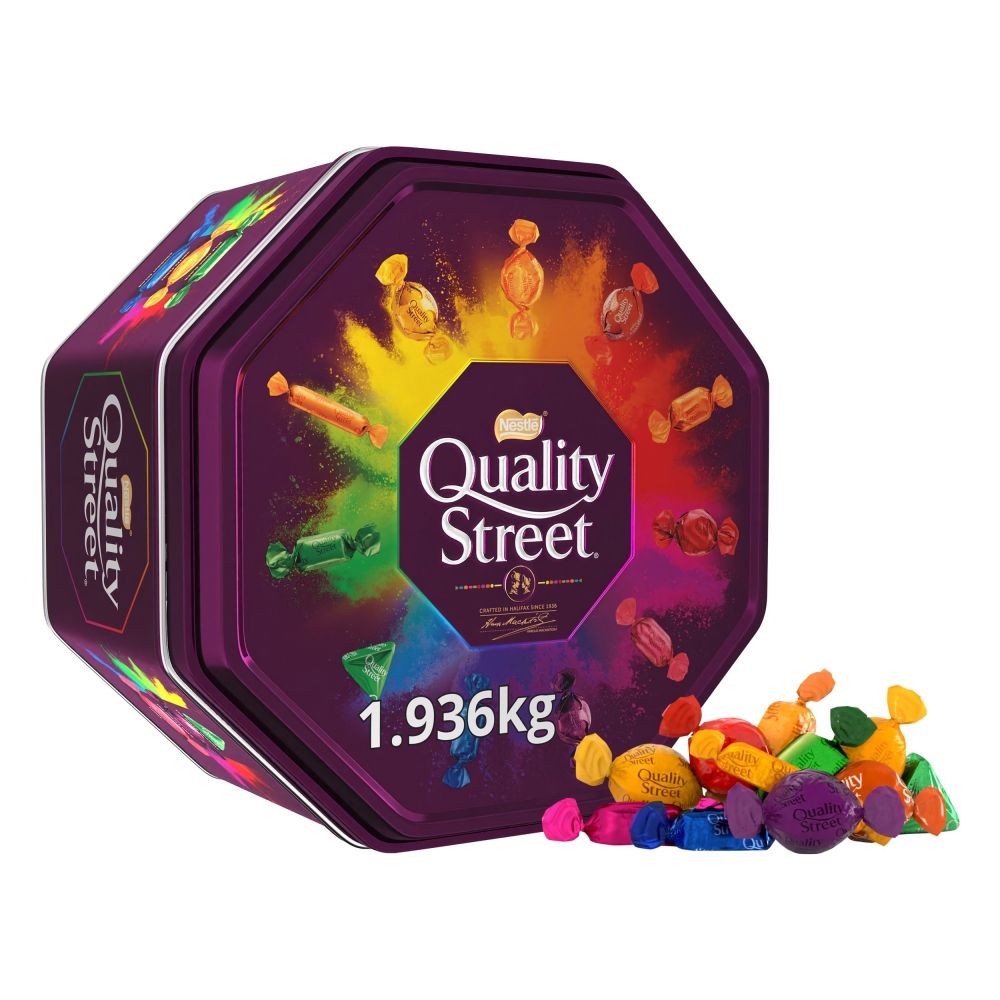 Quality Street Chocolate Tin - Chocolat de Noël - 1,94kg