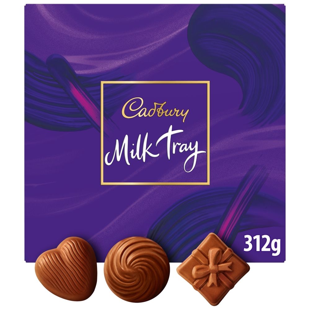 Cadbury Milk Tray Chocolate - Chocolat de Noël - 312g