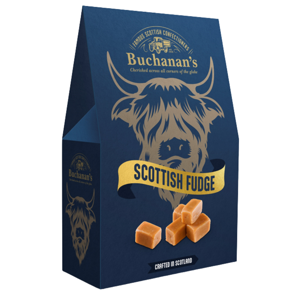 Buchanan's Scottish Fudge Carton - Bonbons de Noël - 150g