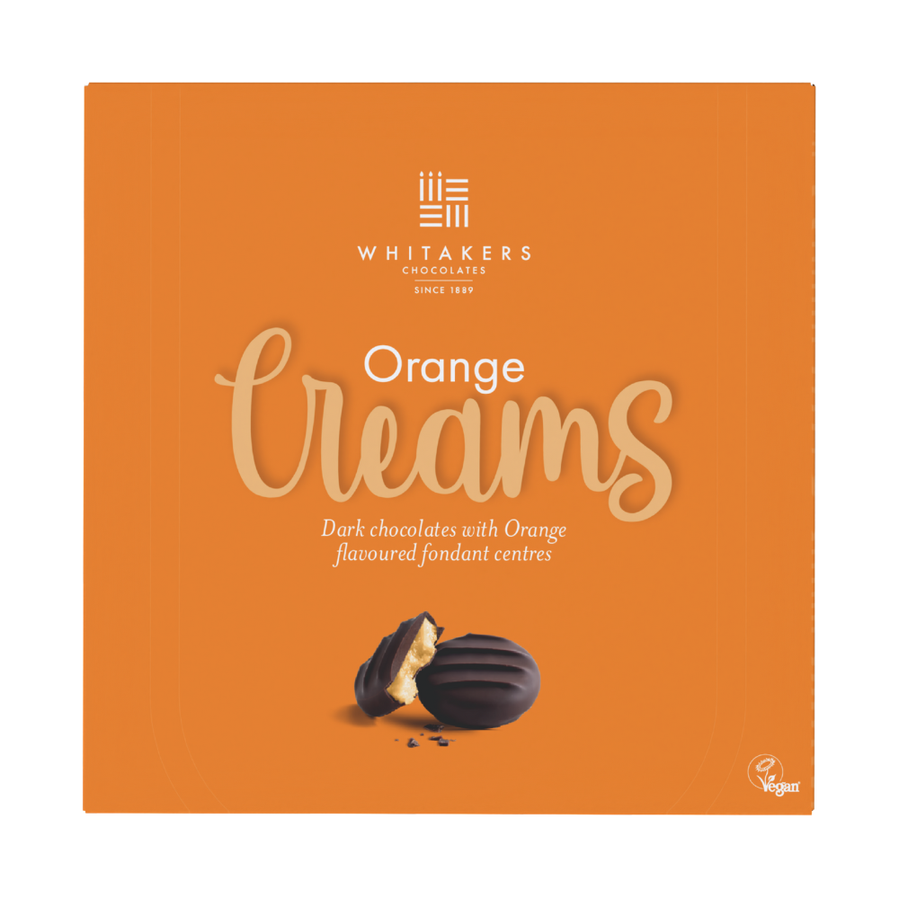 Whitakers Orange Creams Box - Chocolat de Noël - 16 x 90g (1,44kg)