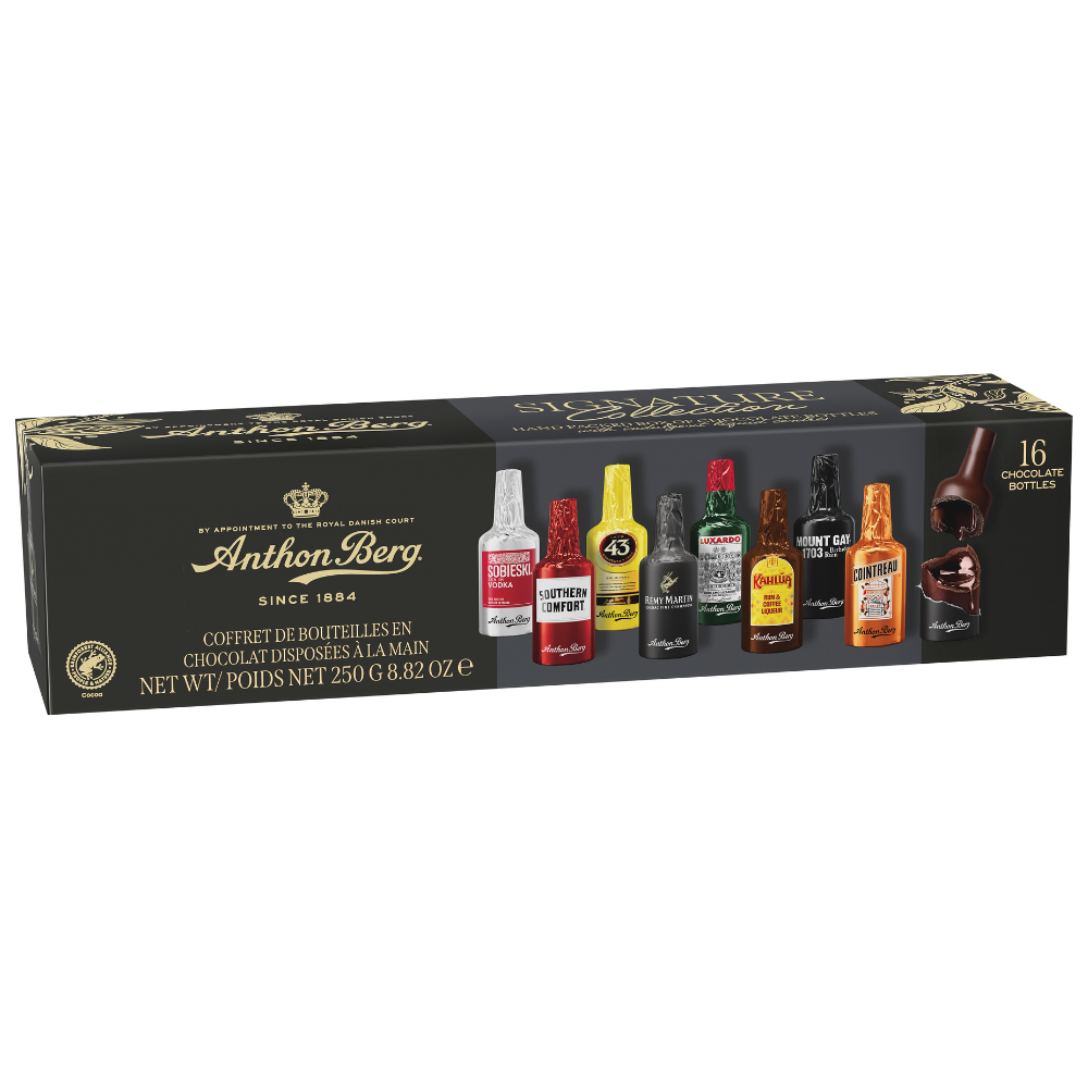 Anthon Berg Signature Collection 16 Piece Box - Chocolat de Noël - 18 x 250g (4,5kg)