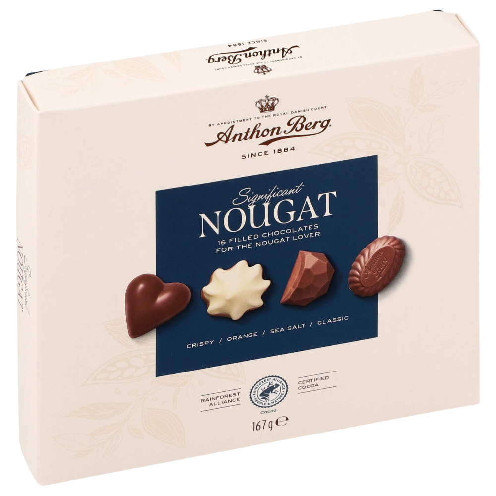 Anthon Berg Significant Nougat Selection Box - Chocolat de Noël - 10 x 167g (1,67kg)