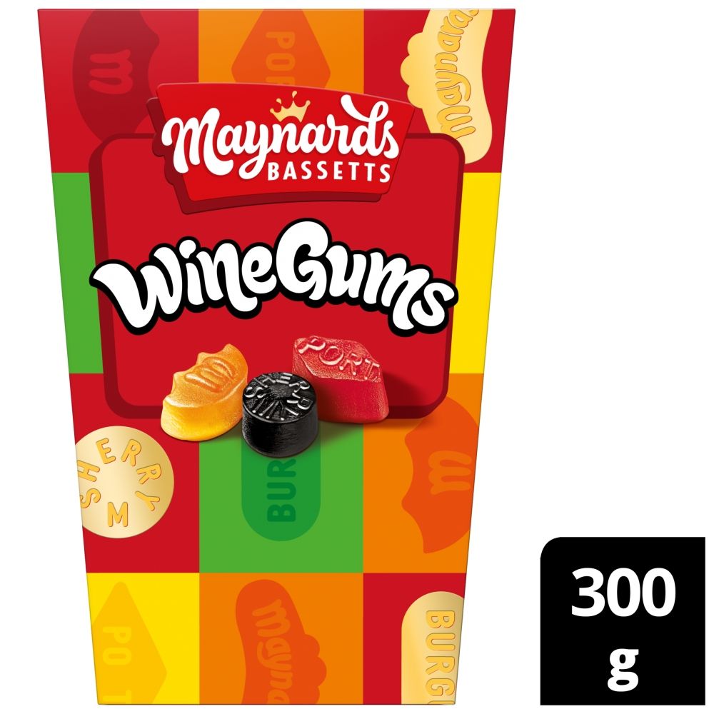 Maynards Wine Gums Candy Carton - Bonbons de Noël - 300g