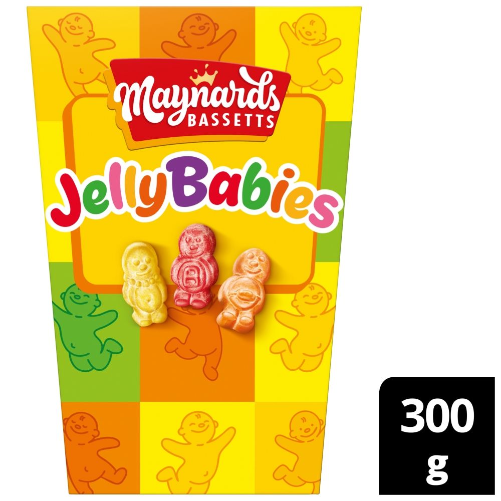 Maynards Bassetts Jelly Babies Candy - Bonbons de Noël - 300g