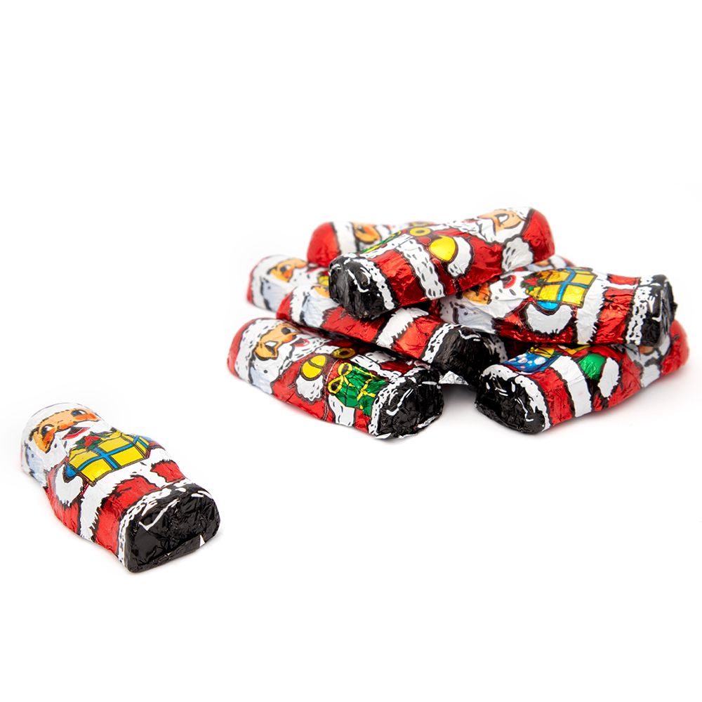 Solid Milk Chocolate Santas Bag - Chocolat de Noël - 1kg