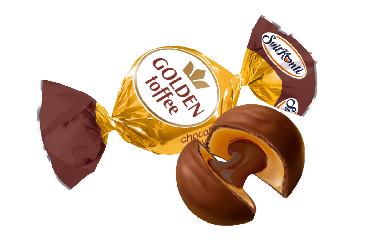 Toffee doré chocolat - Bonbons Suédois - 1kg