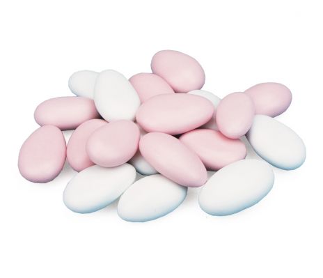 Dragées Amande Rose et Blanc - 900g